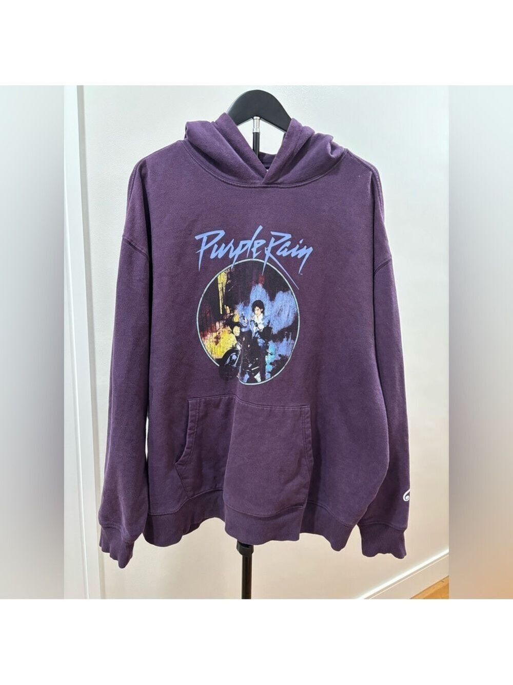 637. The Prince Estate Purple Rain Graphic Hoodie
